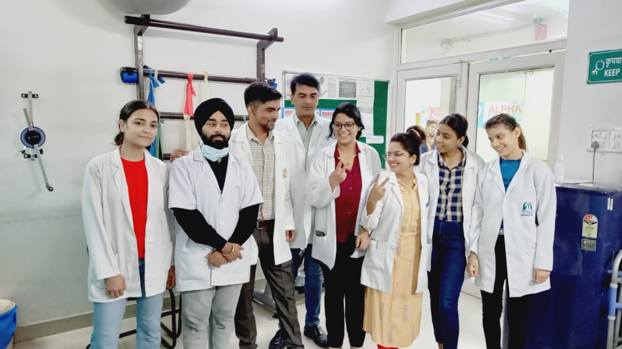 Physiotherapy session 1